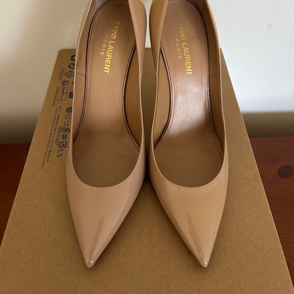 Pre-Owned Women's Nude Anja Yves Saint Laurent pumps EUR 38.5 - Picture 2 of 12